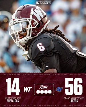 Image post by @wtamu_football on Instagram