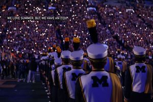 Image post by @umichband on Instagram