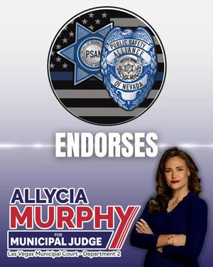 Image post by @Allycia Murphy for Las Vegas Municipal Court, Department 2 on Facebook