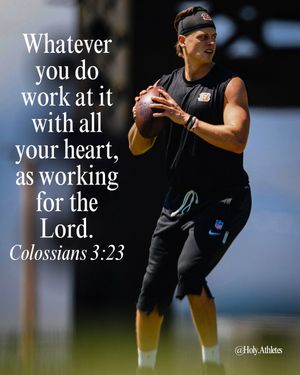 Image post by @holy.athletes on Instagram