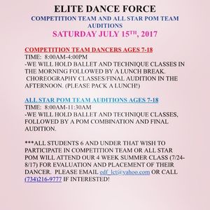 Image post by @elitedanceforcemi on Instagram