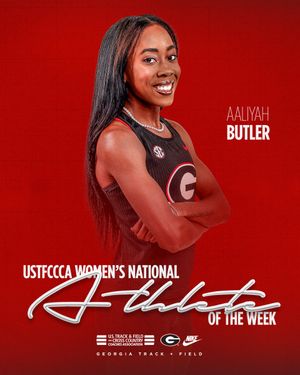 Image post by @UGATrack on Twitter