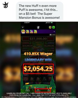 Image post by @DKCasino on Twitter