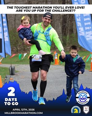Image post by @millbrookmarathon on Facebook