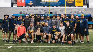 Image post by @WVUfootball on Twitter