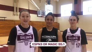 Video post by @SalukiWBasketball on Facebook