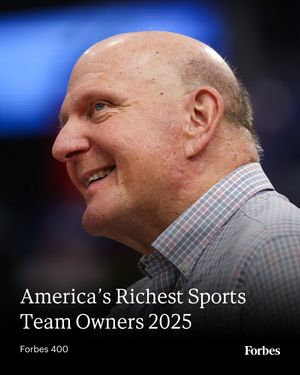 Image post by @forbes on Instagram