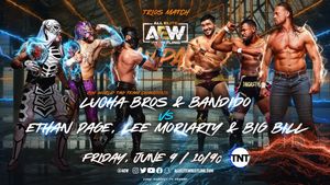 Image post by @AEW on Twitter