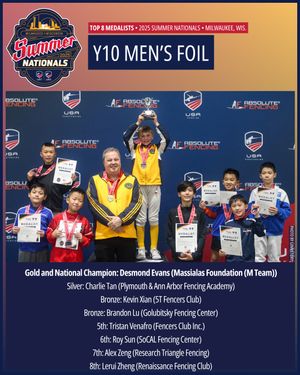 Image post by @usafencing on Instagram