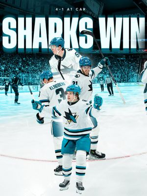 Image post by @SanJoseSharks on Twitter