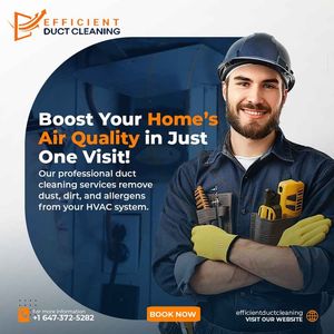 Image post by @Efficientductcleaning on Facebook