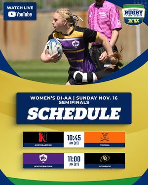 Image post by @nationalcollegiaterugby on Instagram