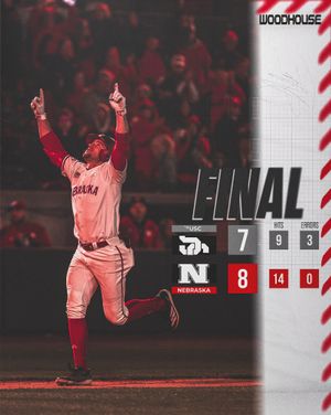 Image post by @huskerbaseball on Instagram