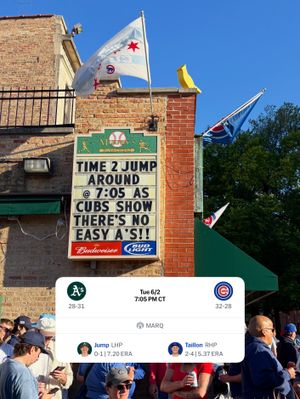 Image post by @murphysbleachers on Instagram