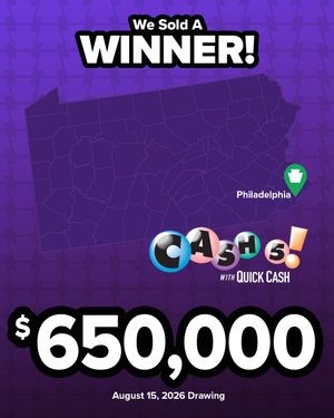 Image post by @palottery on Instagram