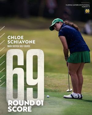 Image post by @ndwomensgolf on Instagram