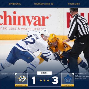 Image post by @predsnhl on Instagram