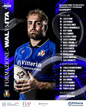 Image post by @italrugby on Instagram