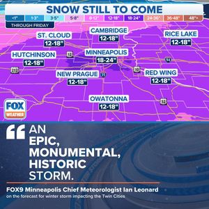 Image post by @foxweather on Instagram