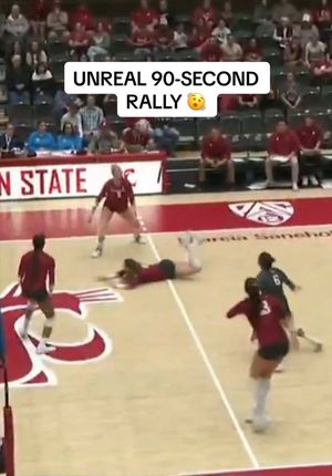 Video post by @ncaavolleyball on TikTok