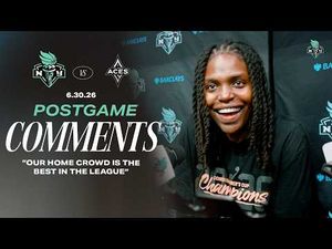 Video post by @NewYorkLiberty on YouTube