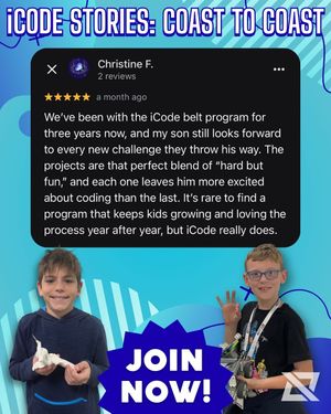 Image post by @icode.school on Instagram