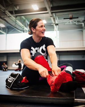 Image post by @asicswrestling on Instagram