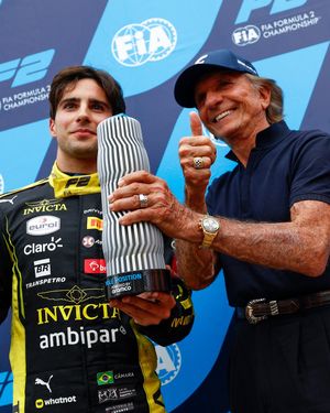 Image post by @formula2 on Instagram