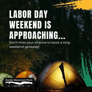 Image post by @smithmemorialparkcampground on Facebook