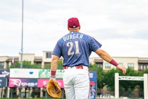 Image post by @ridersbaseball on Facebook