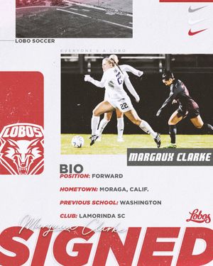 Image post by @UNMLoboWSoccer on Twitter