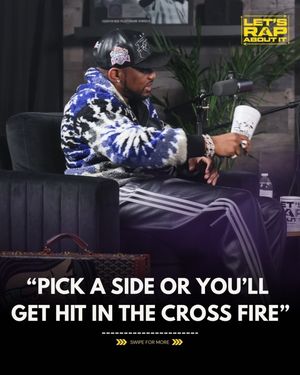 Image post by @letsrapaboutitpodcast on Instagram