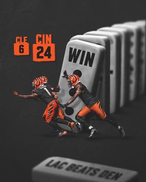 Image post by @Bengals on Twitter