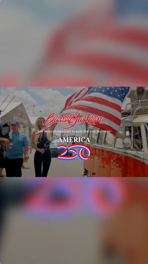 Video post by @barrettjackson on Facebook