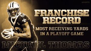 Image post by @Saints on Twitter