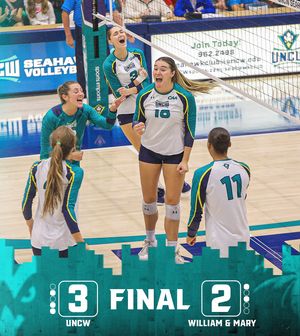 Image post by @uncwvolleyball on Instagram