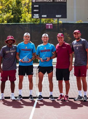 Image post by @fsumtennis on Instagram