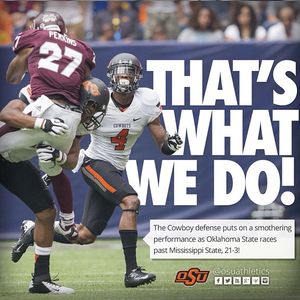 Image post by @osuathletics on Instagram