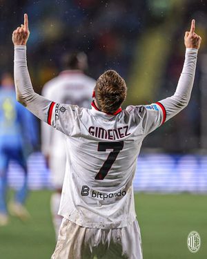 Image post by @acmilan on Twitter