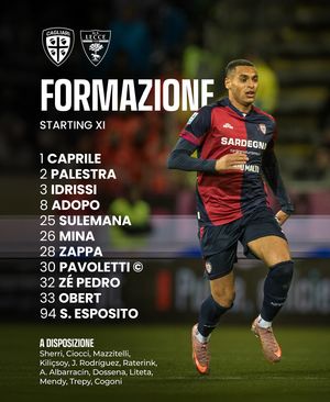 Image post by @cagliaricalcio on Instagram