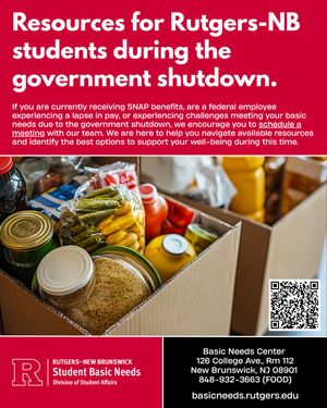 Image post by @rustudenthealth on Instagram