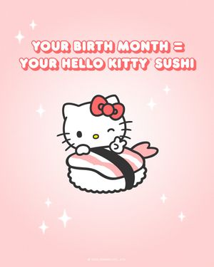 Image post by @hellokitty on Instagram