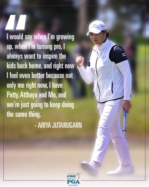 Image post by @KPMGWomensPGA on Twitter