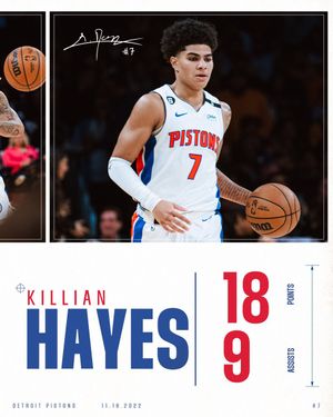 Image post by @DetroitPistons on Twitter