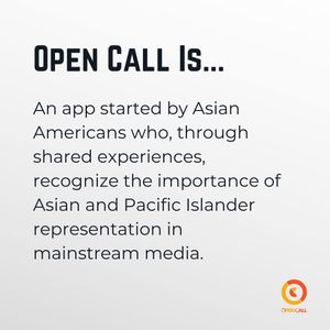 Image post by @opencallcasting on Instagram
