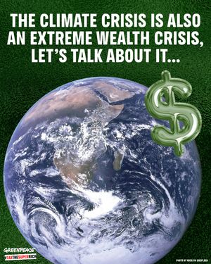 Image post by @greenpeace on Instagram