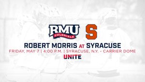 Image post by @RMUAthletics on Facebook