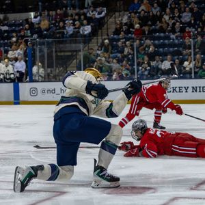 Image post by @nd_hockey on Instagram