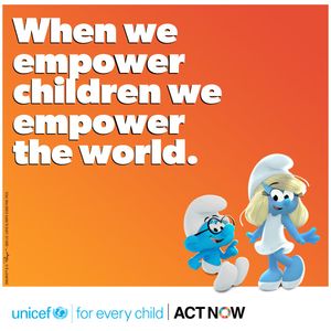 Image post by @UNICEF on Twitter