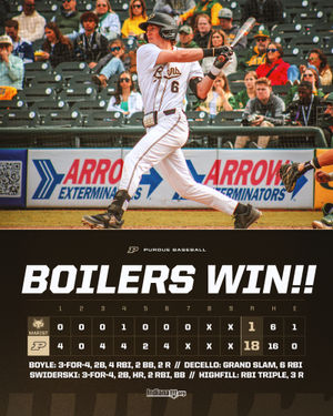 Image post by @purduebaseball on Instagram